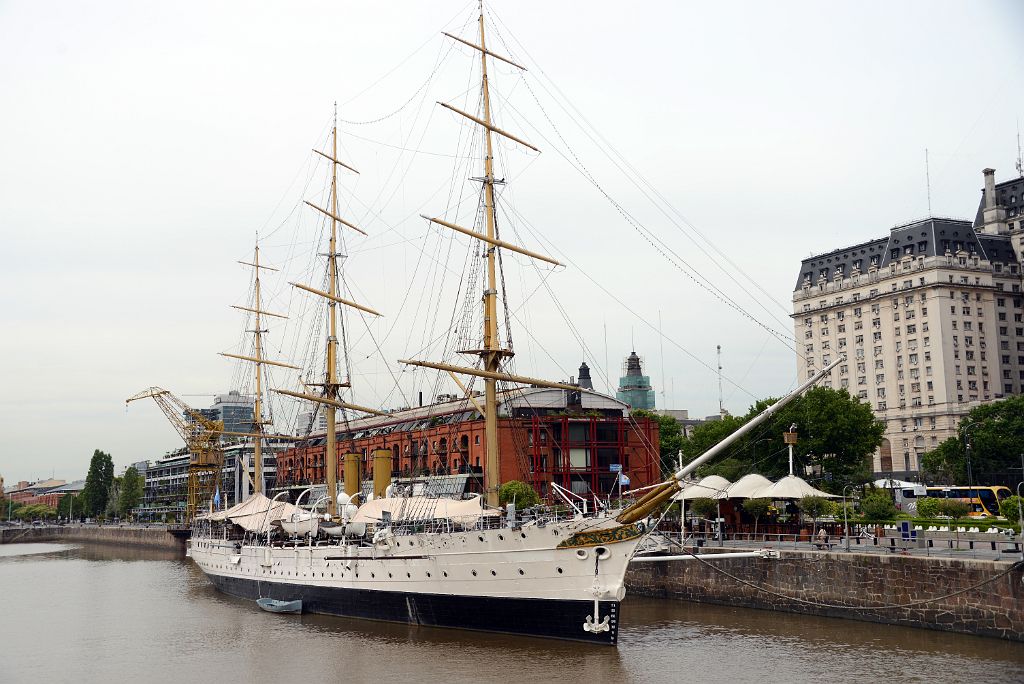 07 ARA Presidente Sarmiento Museum Ship Across From Puerto Madero Buenos Aires